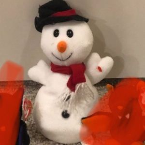 Ty Beanie Baby Snowman